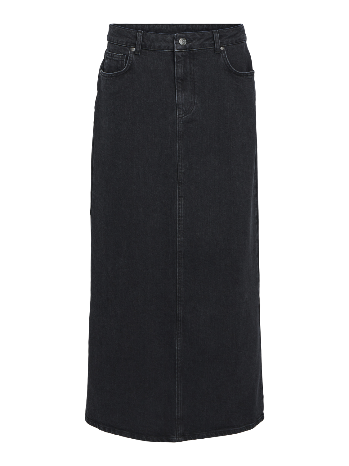OBJELLEN Skirt - Black Denim